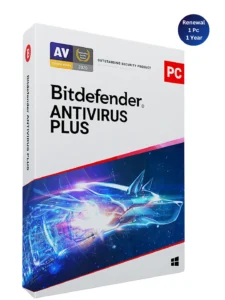 Bitdefender Antivirus Plus 1 User 1 Year Renew