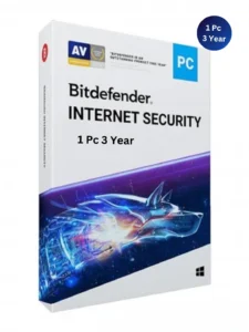 Bitdefender Internet Security 1 Pc 3 Year
