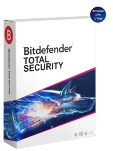 Bitdefender Total Security 1 User 1 Year Renewal