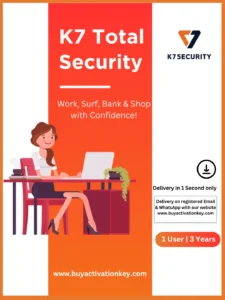 K7 Total Security 1 User 3 Years