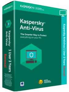 Kaspersky Antivirus 1 User 3 Years Renewal