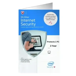 Mcafee Internet Security 1 User 3 Years