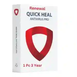Quick Heal Antivirus Pro 3 User 1 Year