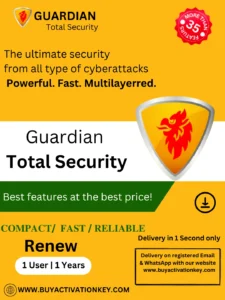 Renew Guardian Total Security 1 User 1 Year