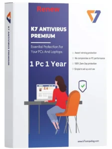 Renew K7 Antivirus Premium 1 User 1 Year