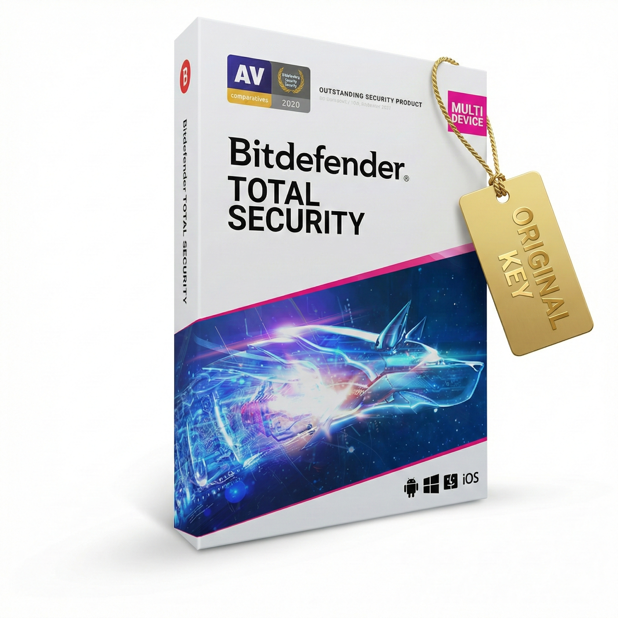 bitdefender total security 1 user 3 year email delivery