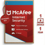 mcafee internet security 1 user 1 device product key
