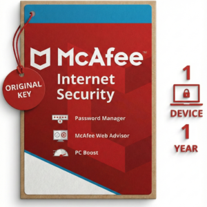 mcafee internet security 1 user 1 device product key