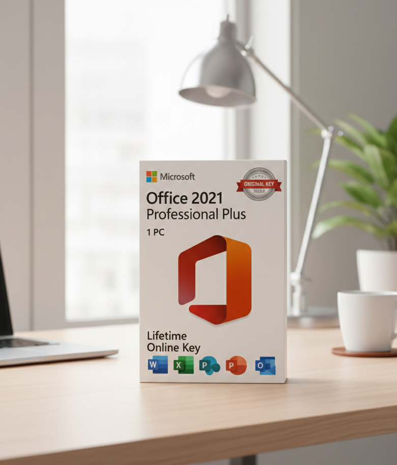 office 2021 professional plus – lifetime online activation license key for 1 pc