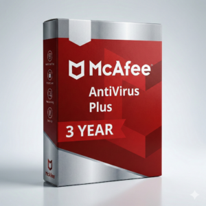 mcafee antivirus 1 user 3 year